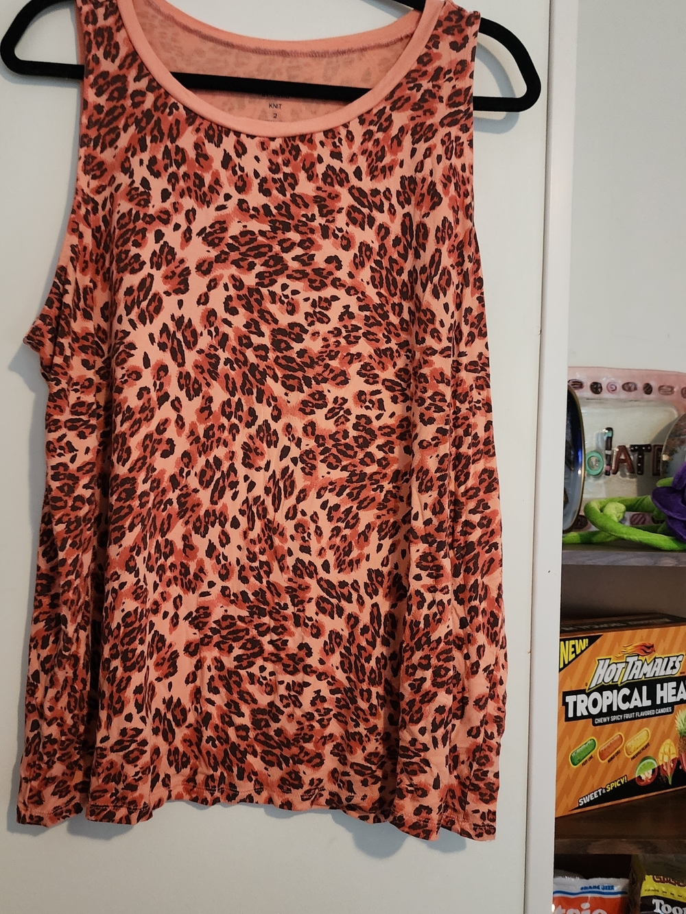 Womens Torrid Leopard Tank Top